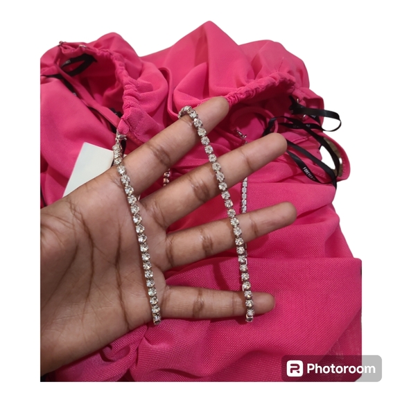 Bling Cinched Dress - Picture 3 of 3